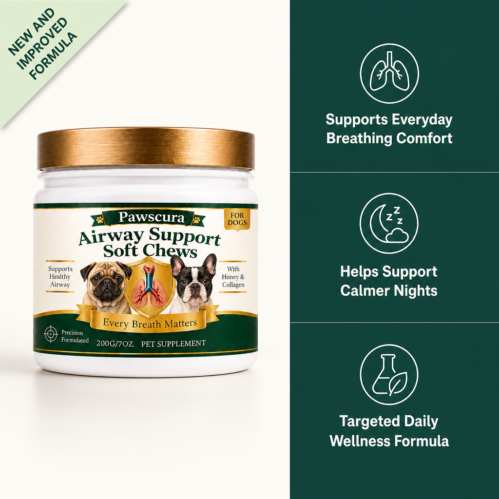 Pawscura Airway Support Soft Chews