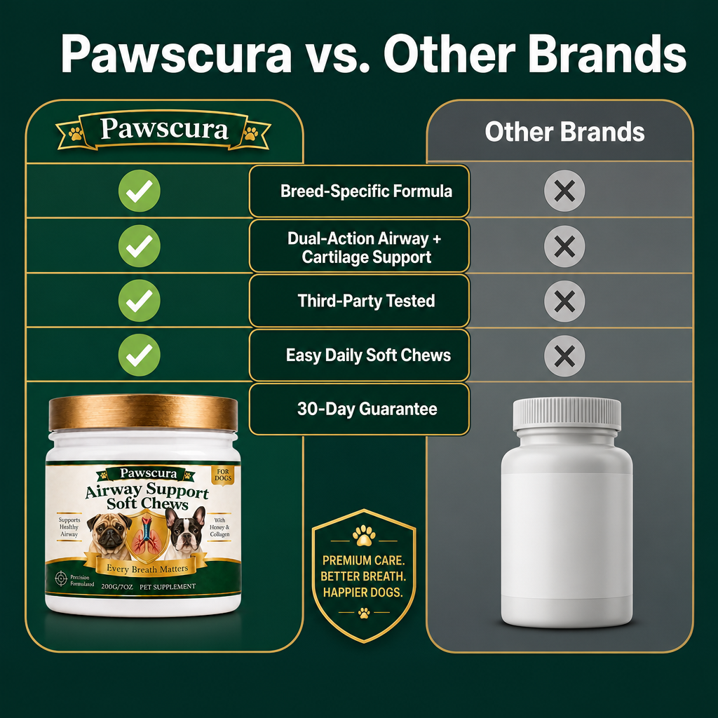 Pawscura Airway Support Soft Chews